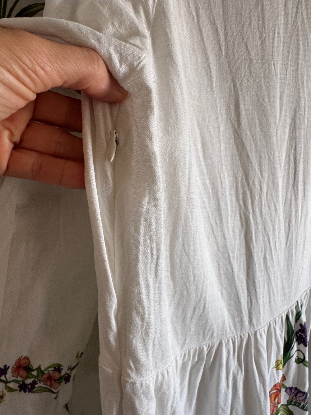 Farm Rio x Anthropologie Long-Sleeve Cutout Maxi Dress - Picture 10 of 10